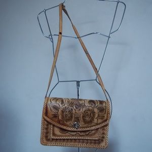 Tooled Leather Bag